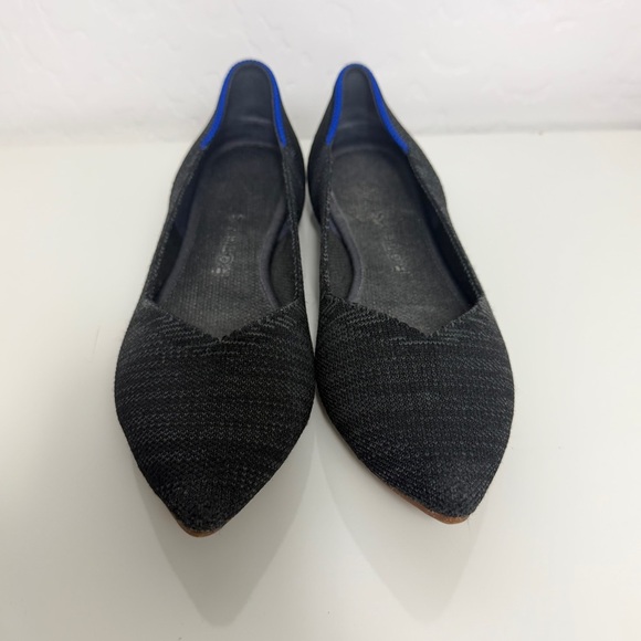 Rothy\'s Black and Blue Women\'s Flats